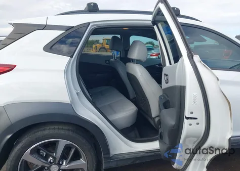 2021 Hyundai Kona Limited z USA, uszkodzony, nr VIN KM8K33A56MU623645